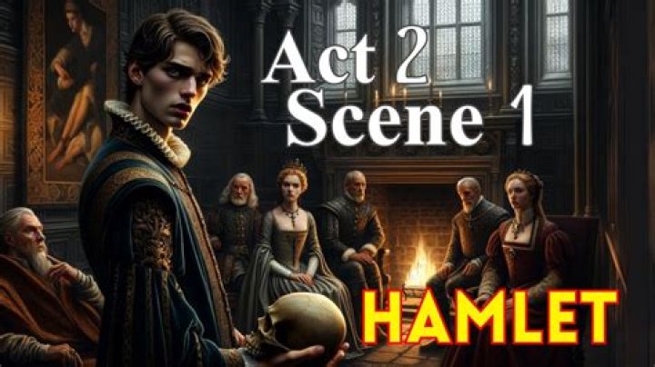 What is Act 2 of Hamlet about?