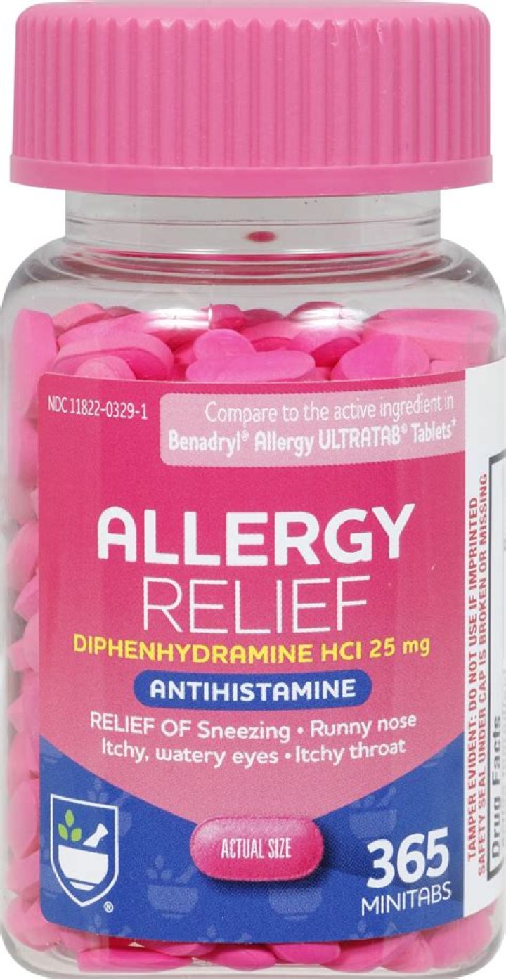 What is antihistamine cream or tablets?