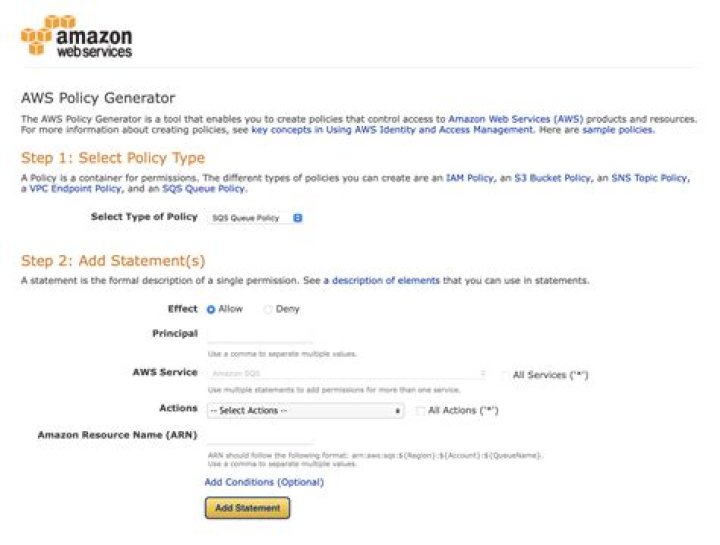 What is AWS policy Generator?