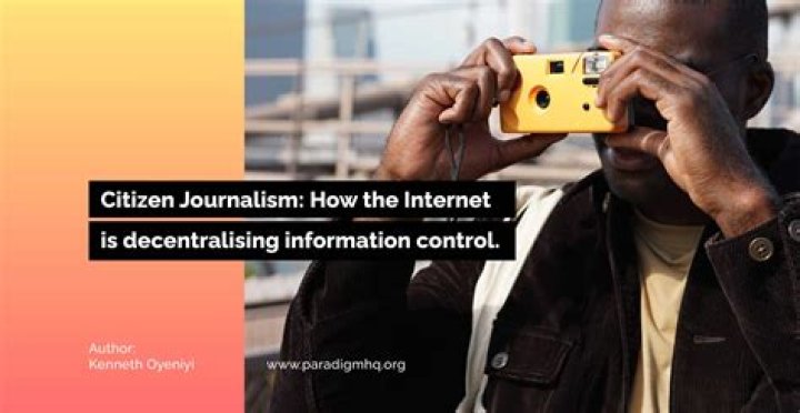 What is background journalism?