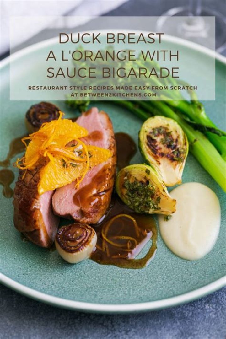 What is Bigarade sauce made of?