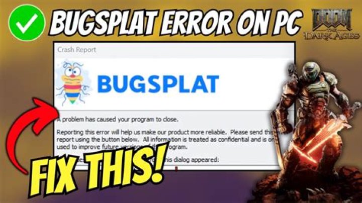 What is BugSplat error?
