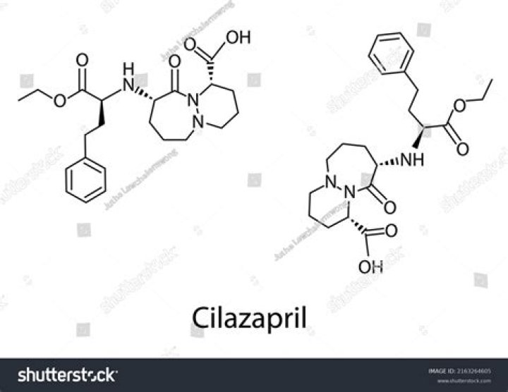 What is cilazapril used for?