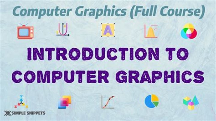 What is computer graphics short note?