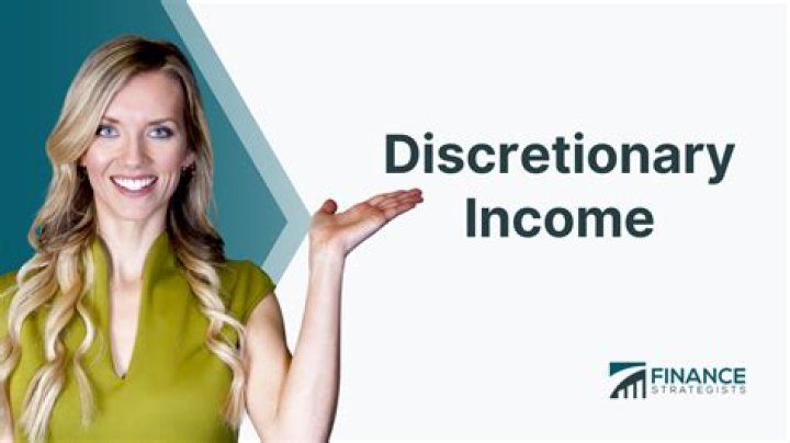 What is considered discretionary income?