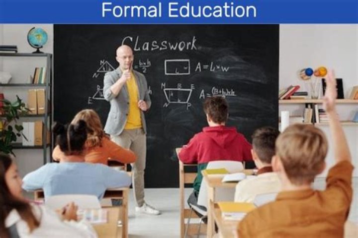 What is formal education?