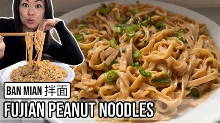 What is Fujian noodle?
