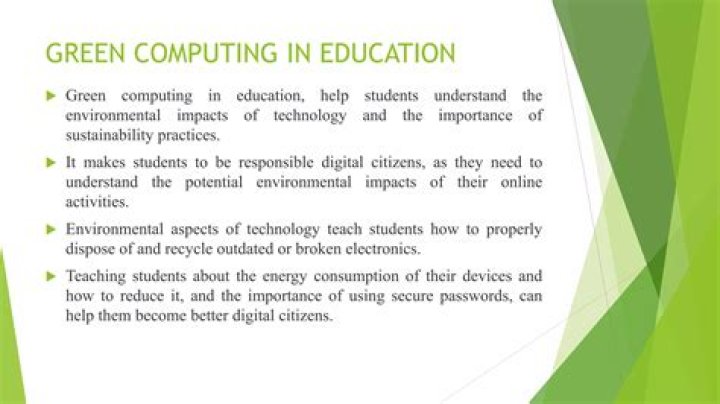 What is green computing essay?