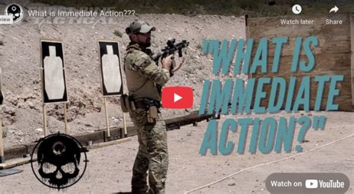 What is immediate action army?