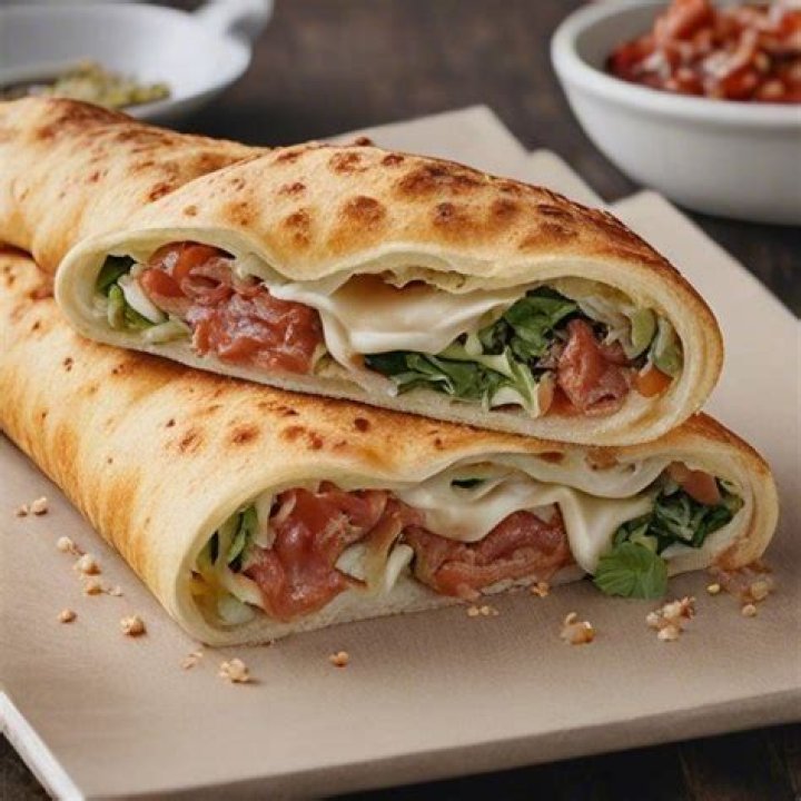 What is in a Margherita stromboli?