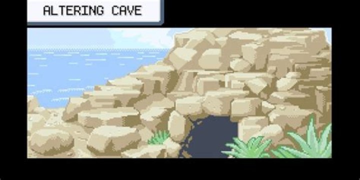 What is in the altering cave in Pokemon Emerald?