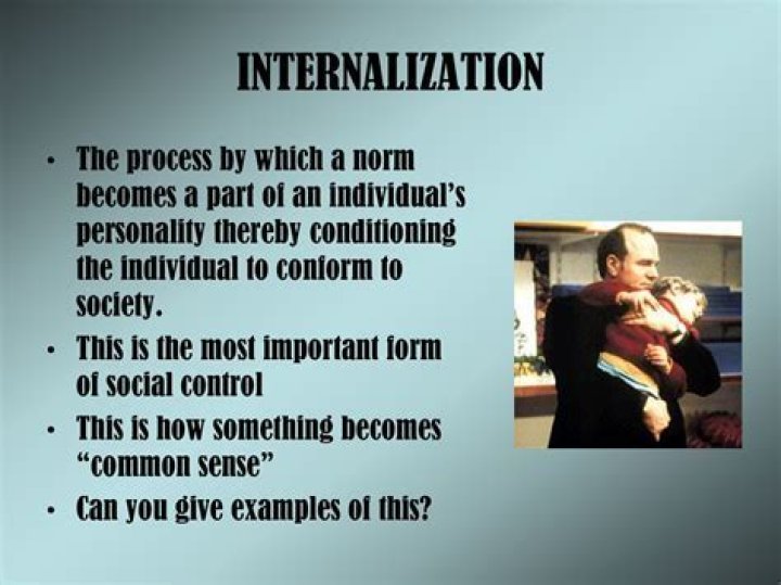 What is internalization example?
