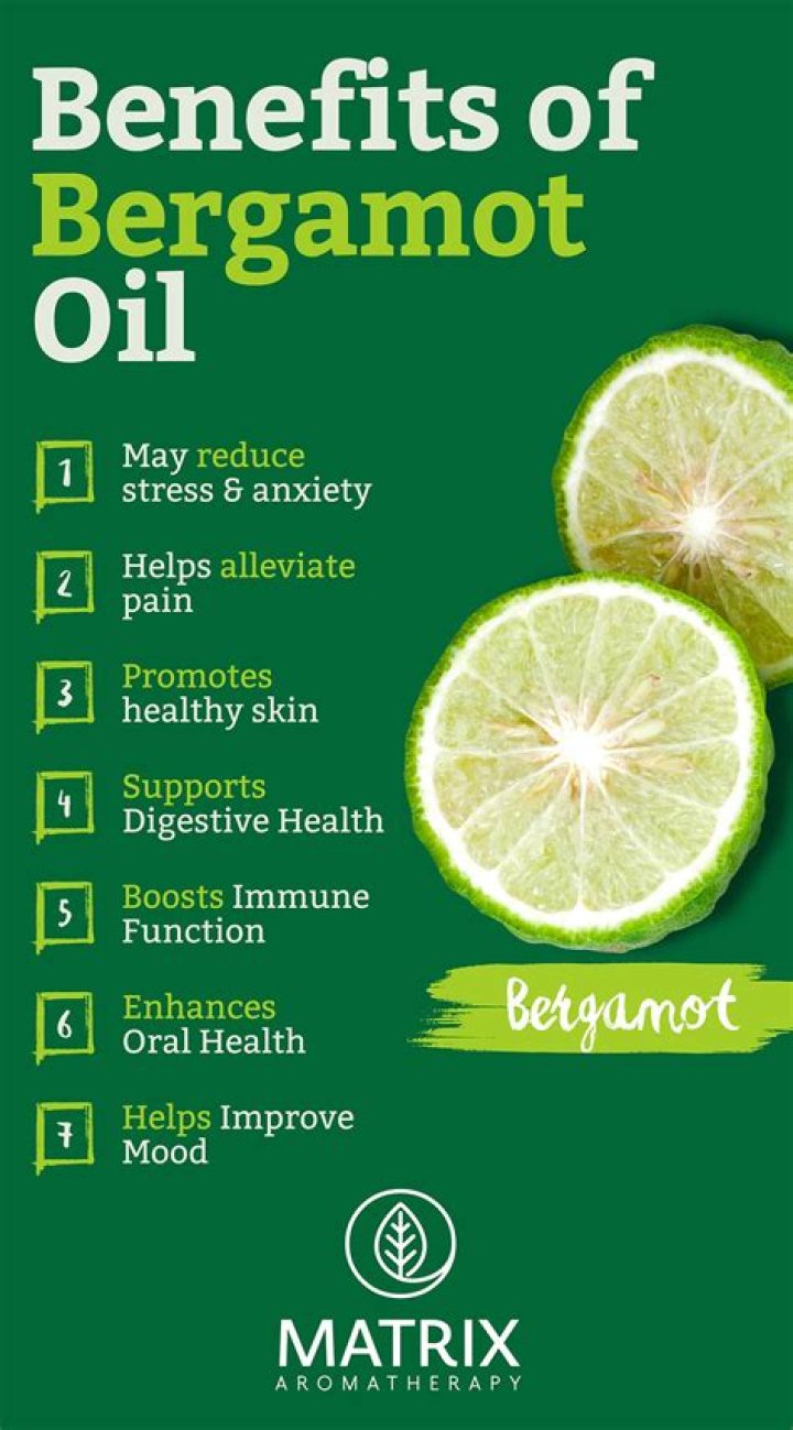 What is lemon bergamot good for?