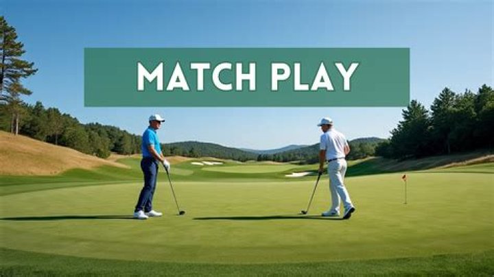 What is match play format in golf?