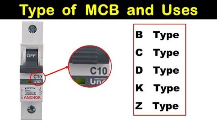 What is MCB type C?