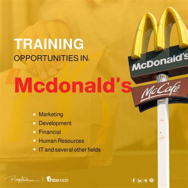What is Mcdonalds training program?