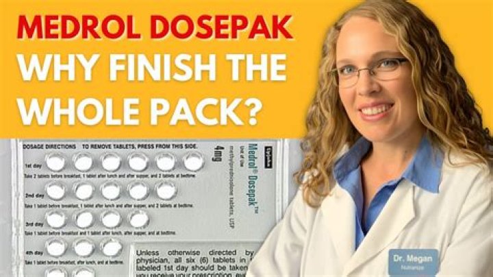 What is Medrol Pak used for?
