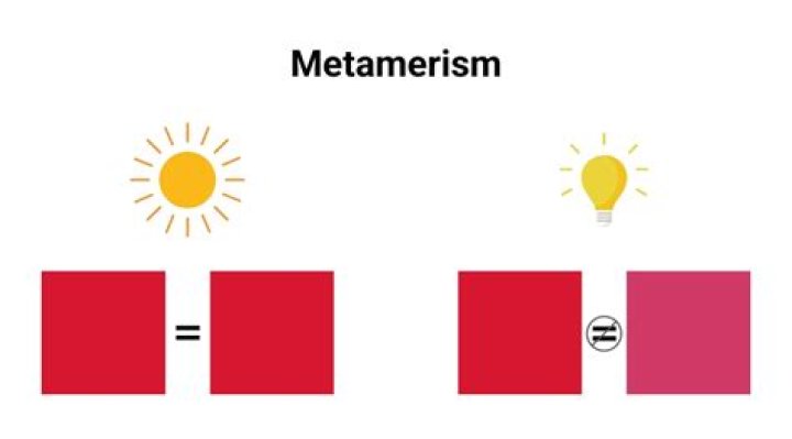 What is metamerism in dyeing?