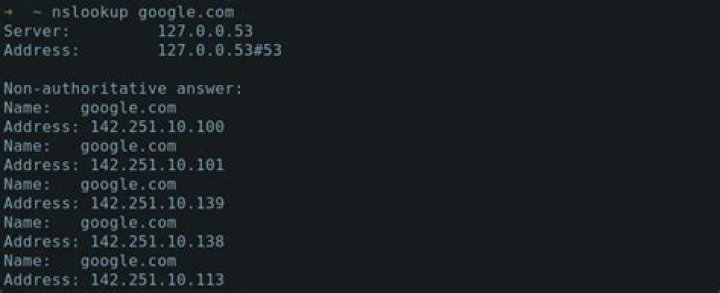 What is nslookup command in CMD?