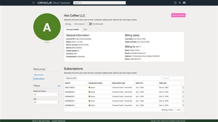 What is Oracle header block?