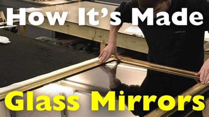 What is plate glass mirror?