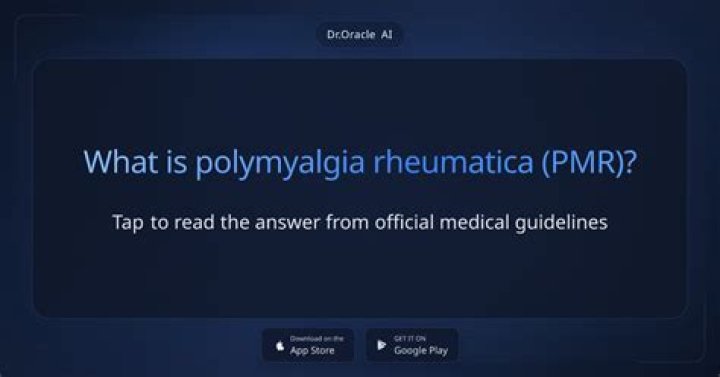 What is polymyalgia rheumatica (PMR)?