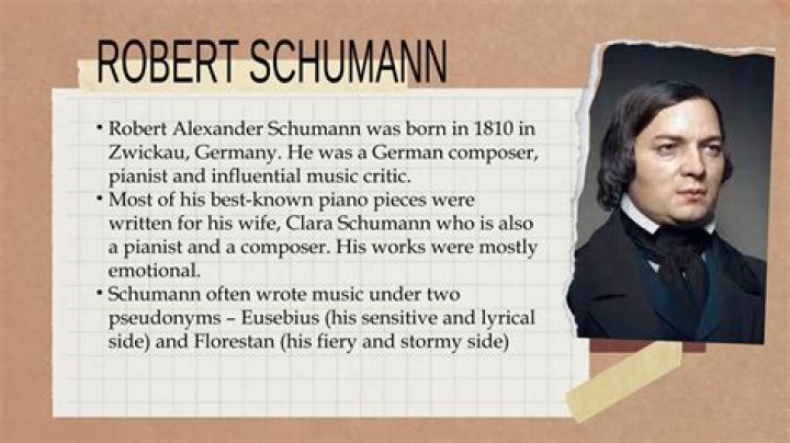 What is Schumann best-known for?
