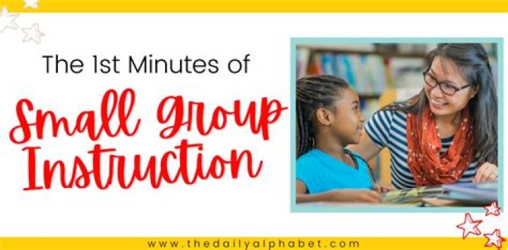 What is small group instruction in math?