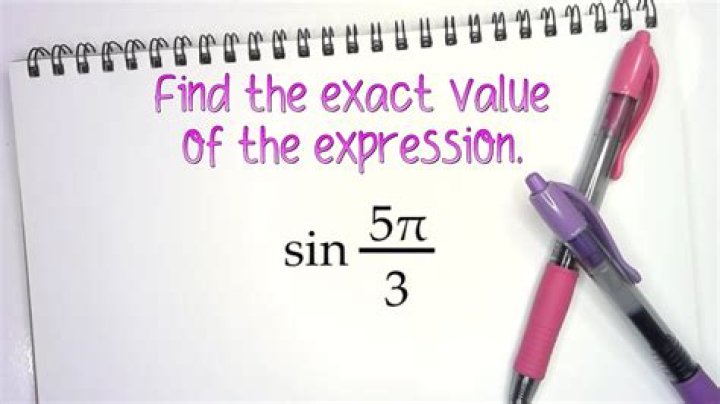 What is the exact value of sin 37?