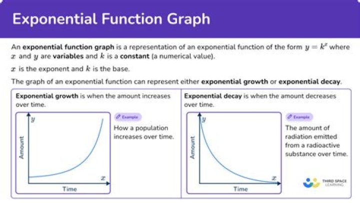 What is the graph of exponential?