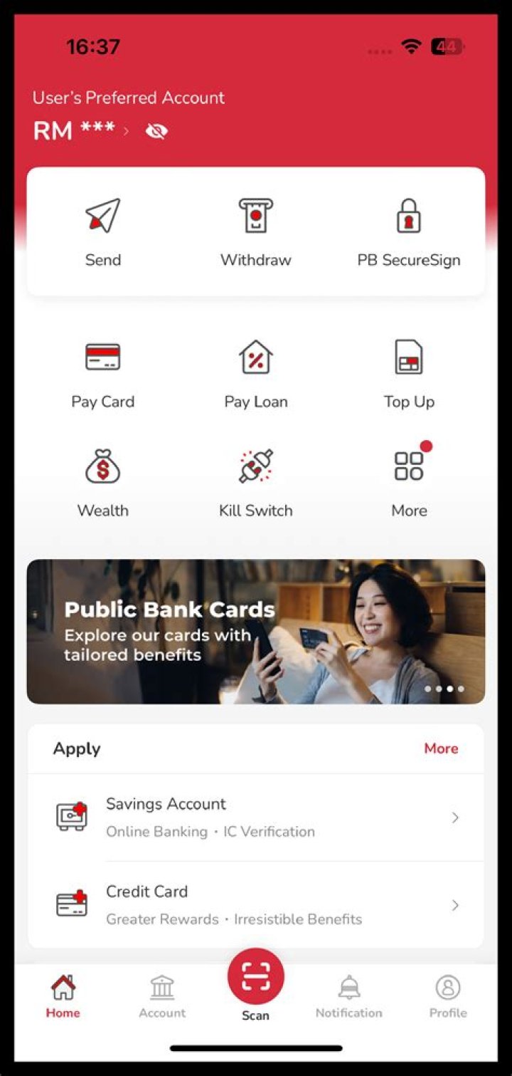 What is the JomPAY code for TM?