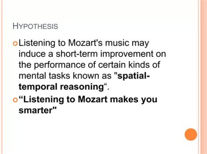 What is the Mozart effect and what did that study prove?