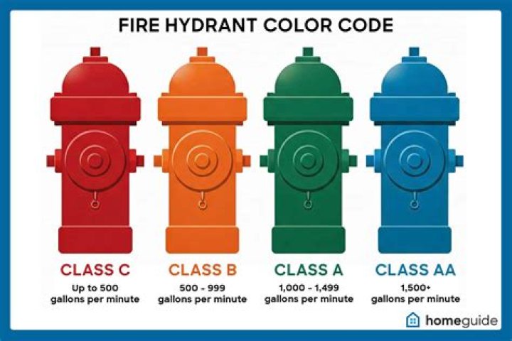 What is the NFPA code for fire hydrants?