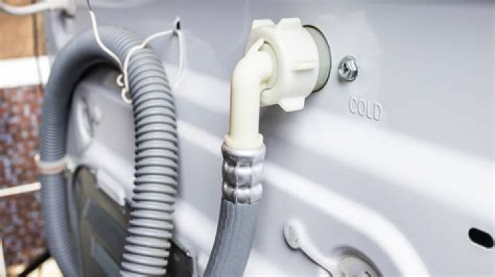 What is the pipe behind the washing machine?