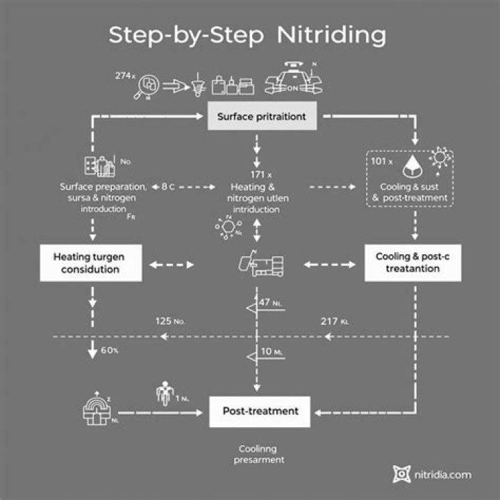 What is the process of nitriding?