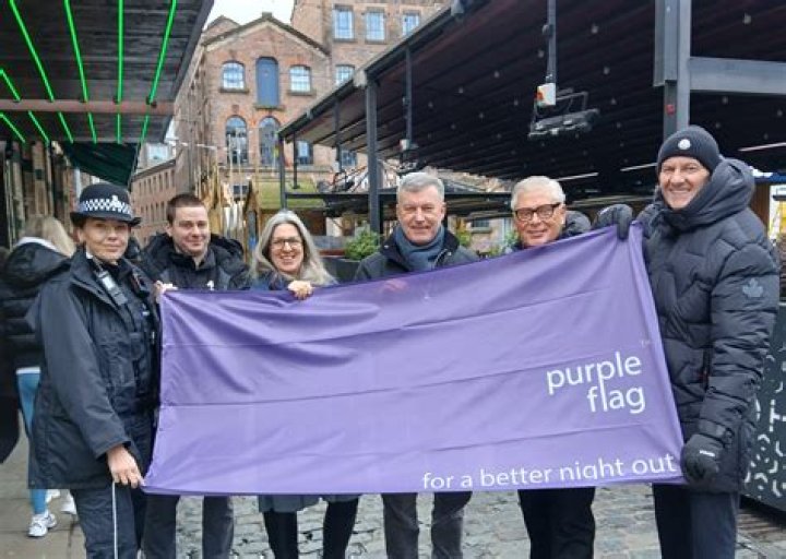 What is the Purple Flag award?