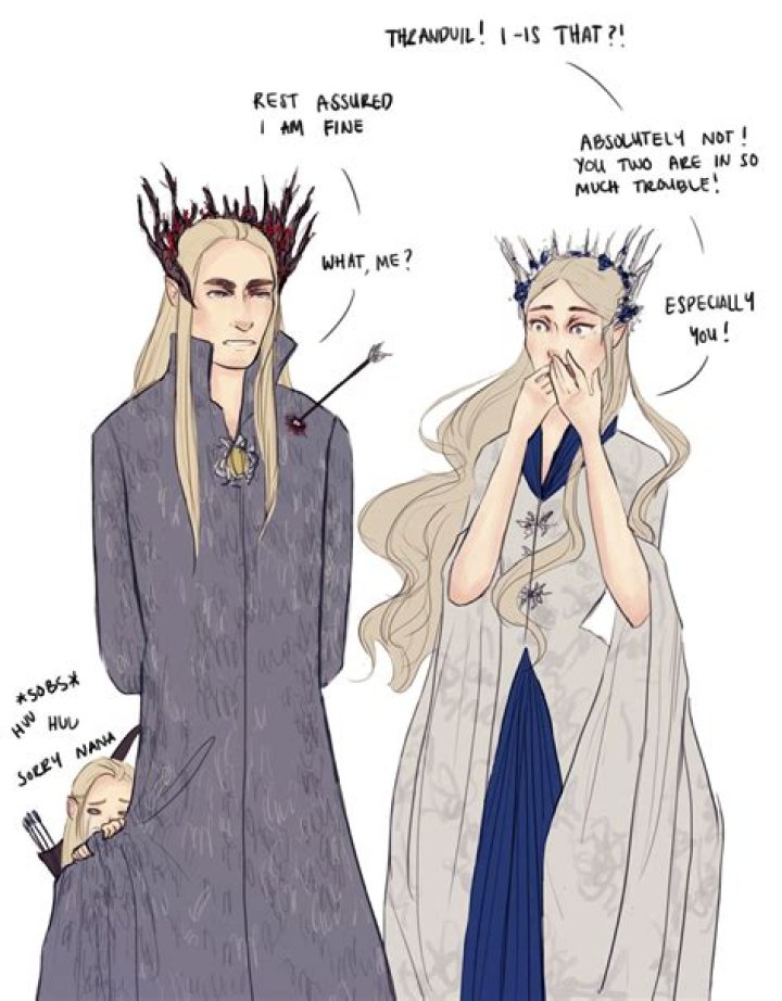 What is the relationship between Legolas and Thranduil?
