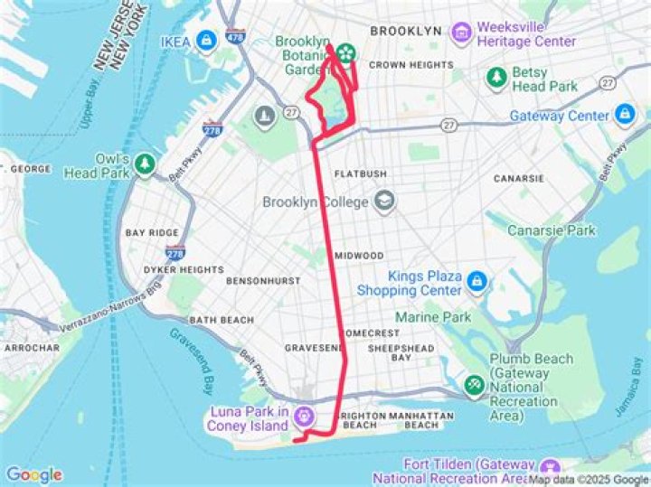 What is the route for the NYC marathon?
