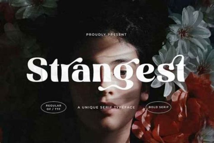 What is the strangest font?