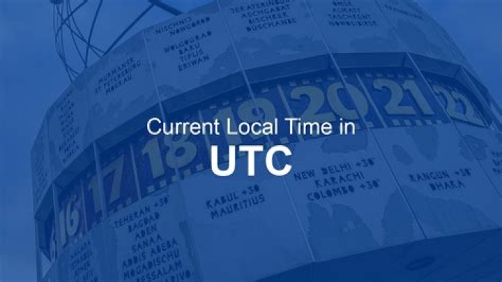 What is UTC time in LA?