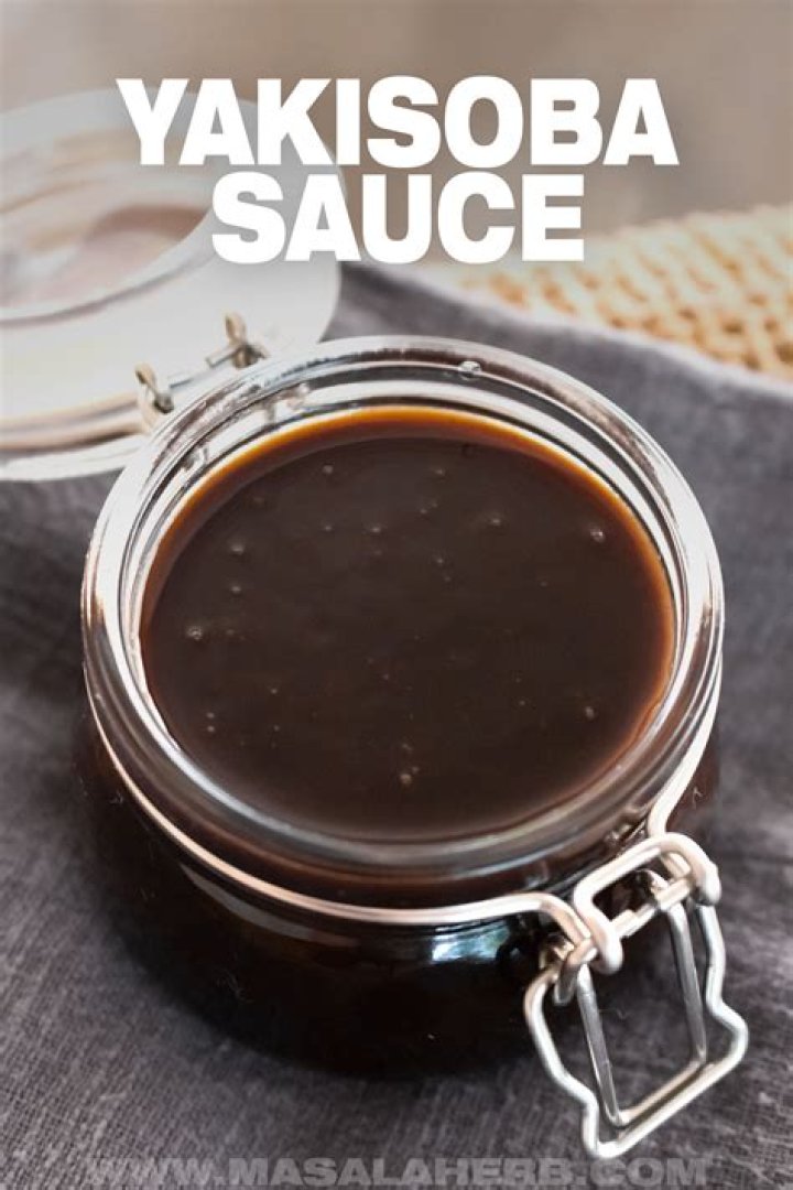 What is yakisoba sauce made of?