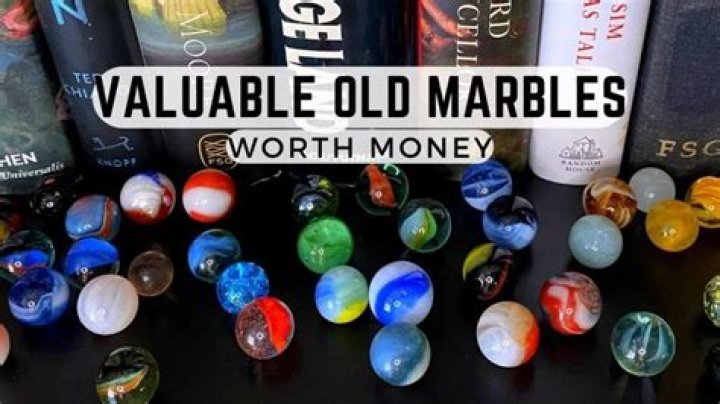 What marbles are worth the most money?