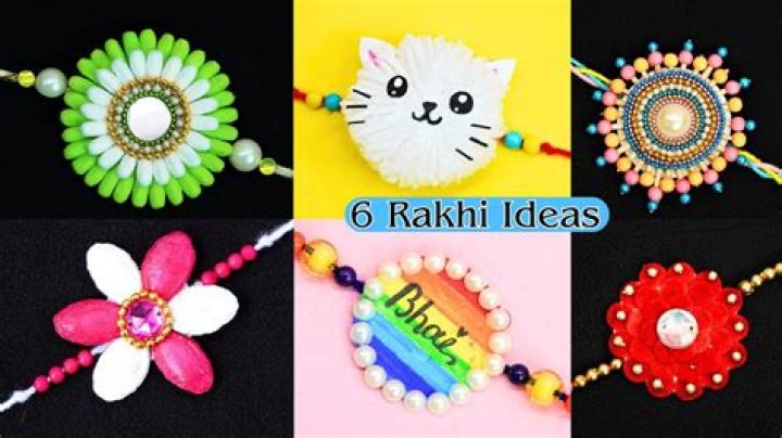 What material is used for making rakhi?