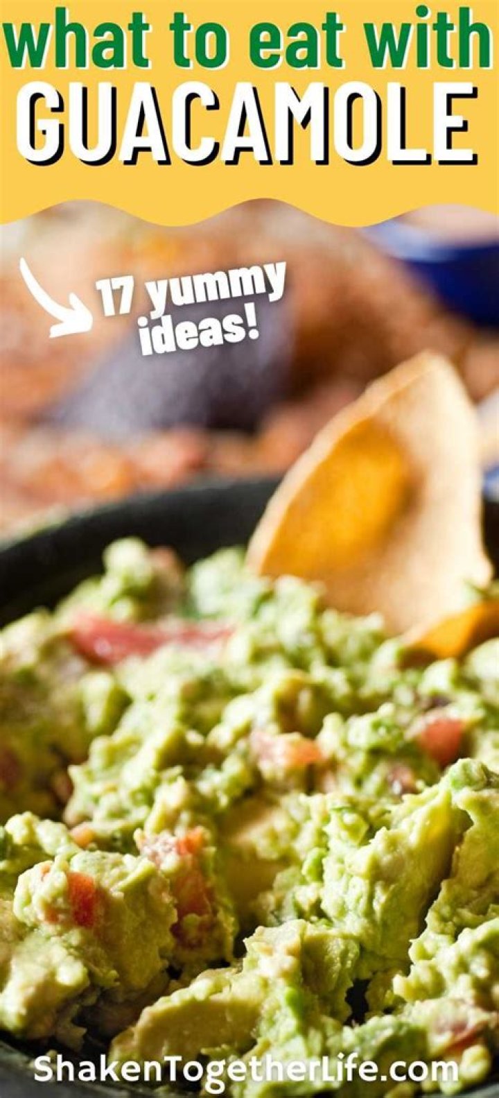 What meals go with guacamole?