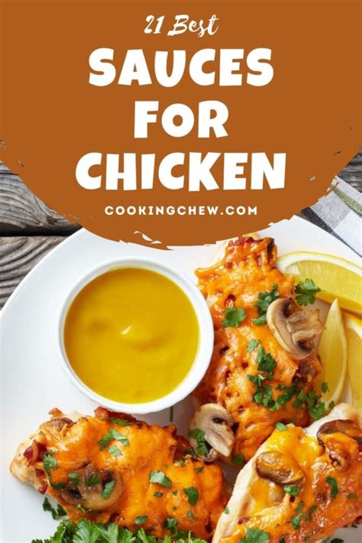 What sauce goes best with chicken?