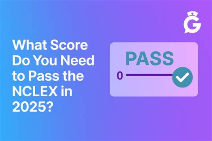 What score do you need to pass NCLEX PN?