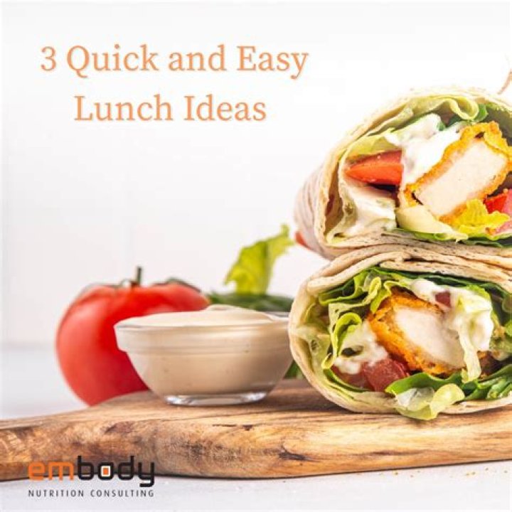 What should a kid eat for lunch?