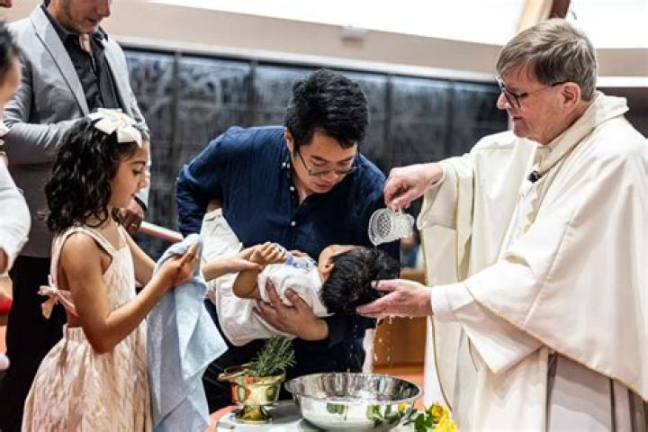 What should a non Catholic do during Communion?