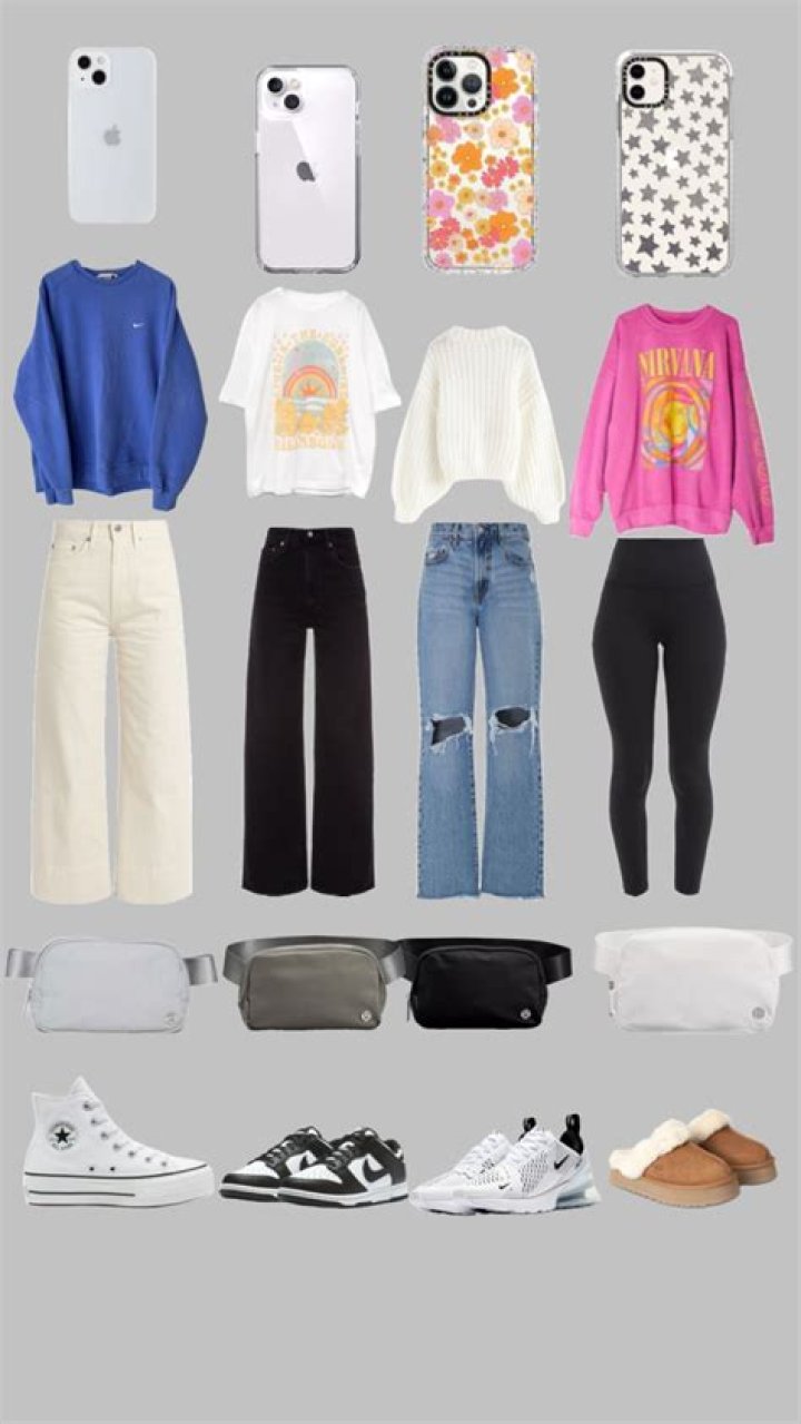 What should middle schoolers wear popular?