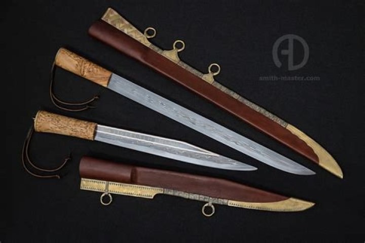 What was a seax knife used for?